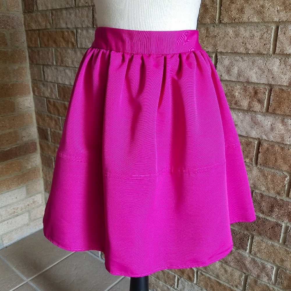 Express Pink High Waisted Skirt Sz 10